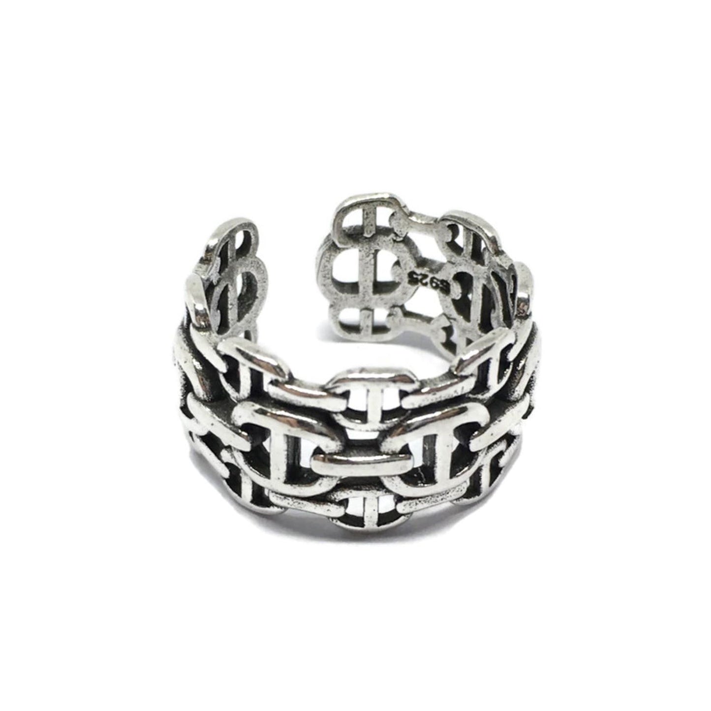 Celtic Pattern Silver Plate Ring- CPSP