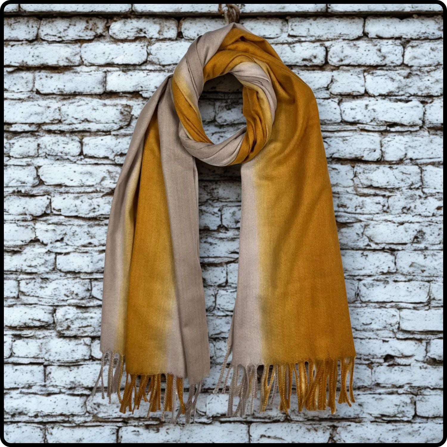 Soft Ombre Wool Mix Scarf -OWM