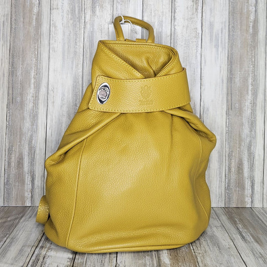 Discover the perfect blend of style and convenience with this Italian leather postman's lock backpack! Its sumptuous, pebbled leather offers timeless sophistication and makes a bold statement wherever you go. Keep your belongings safe and secure with both the postman's lock and zip closure. And with its spacious design, you'll have plenty of room to store your everyday essentials.   Adjustable straps   Grab handle   Fully lined   Back zip pocket   Internal zip pocket   H:35cm x W:33cm x D:13cm 