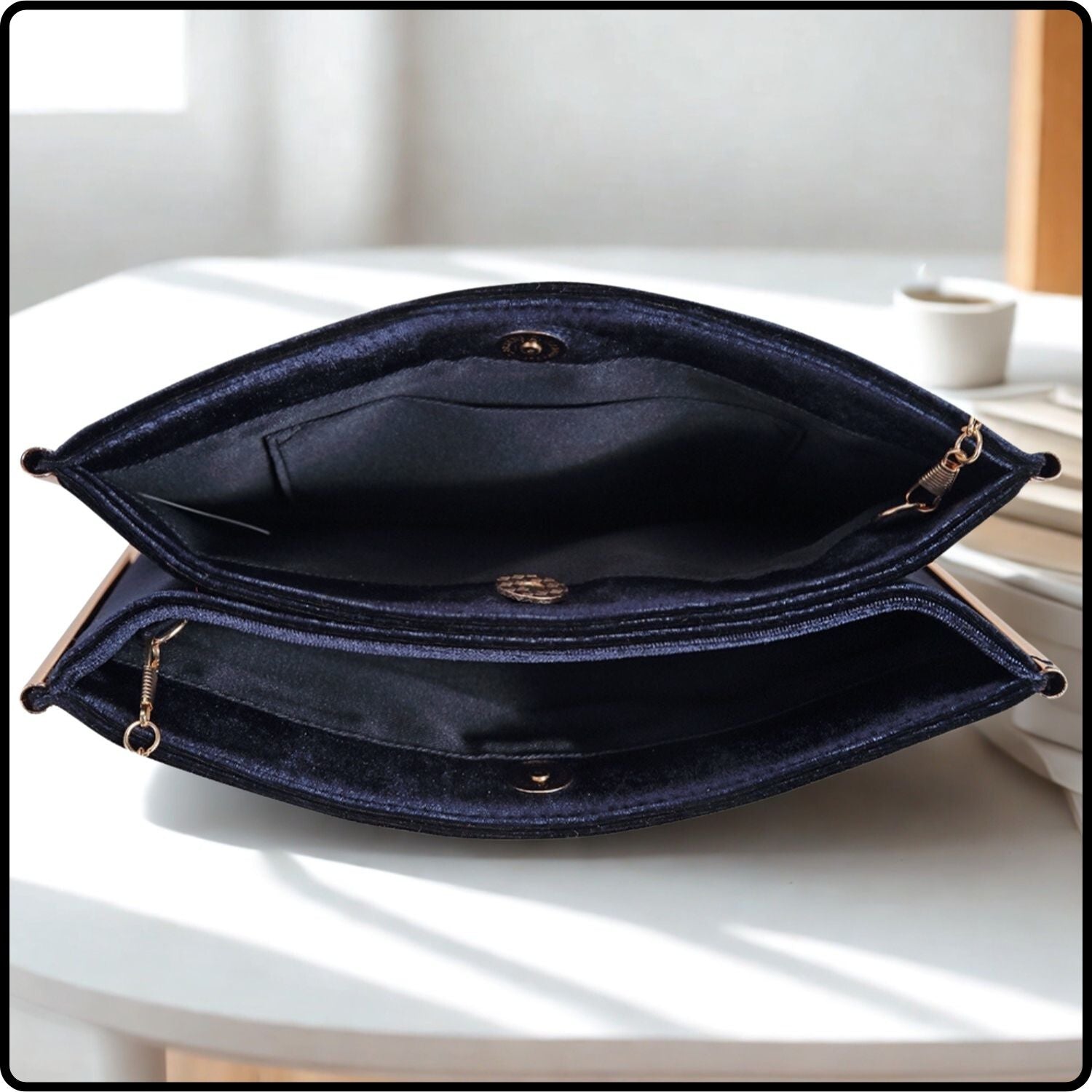 Anita Evening Bag/Navy-Anita-Navy