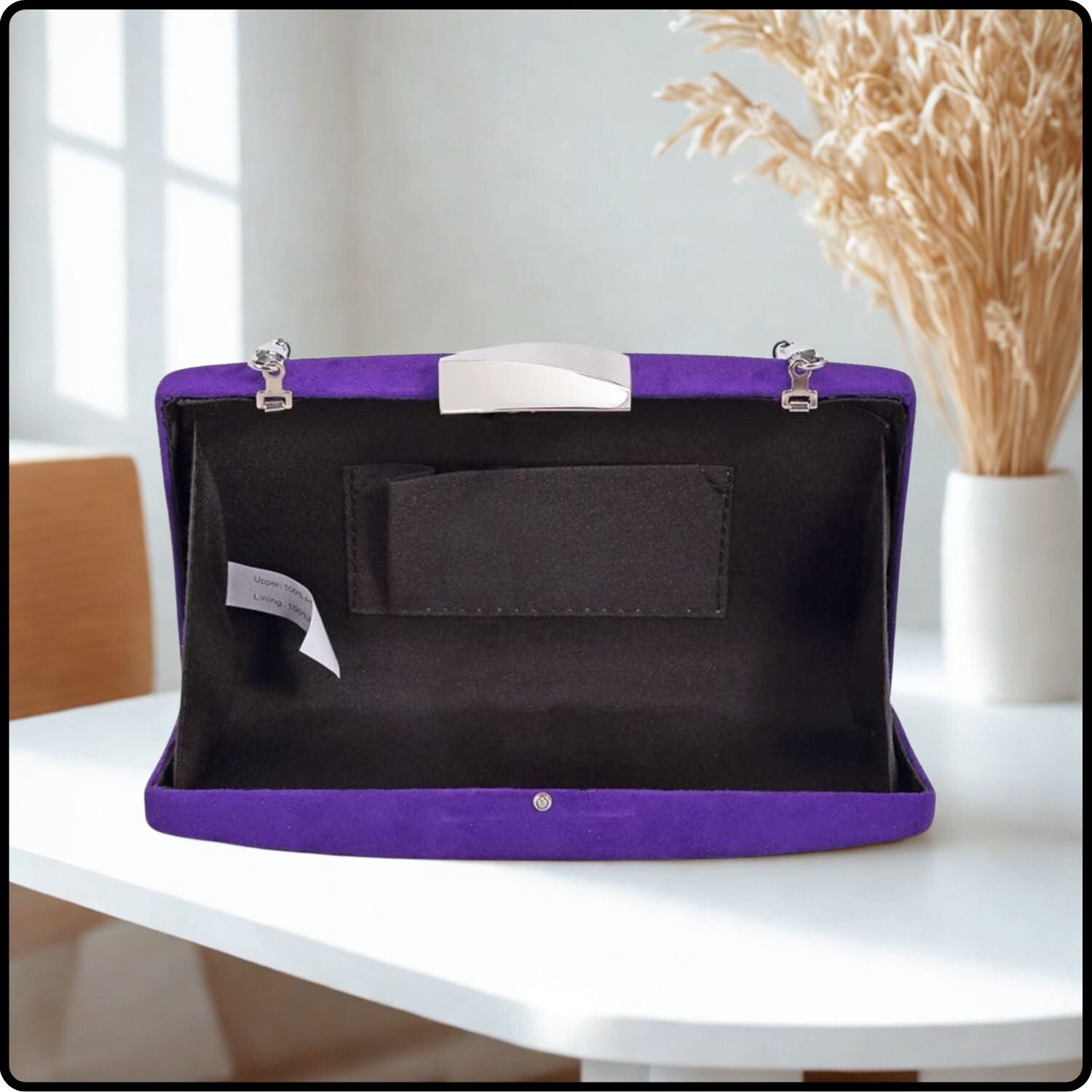 Ava Evening Bag/Purple-Ava-Purple