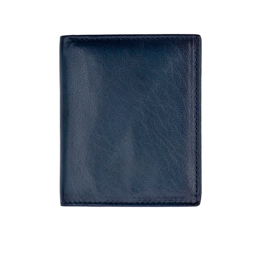 The Carlton Leather Card Wallet is the ideal choice for those wanting a secure, compact, and functional accessory. This bifold design features RFID protection, 4 card slots, a note compartment, a slip pocket with pull tab, and a flap open design. With dimensions of 10.5x9x1.5cm, this wallet fits neatly into pockets or bags.  This wallet comes gift boxed.