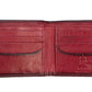 This wallet offers the perfect balance between form and function. It is made of  burnished leather which displays a unique grain pattern, and features six card slots and dual note/receipt compartments. Its small size allows for effortless pocket carrying, while its RFID blocking technology provides an extra layer of security. Get the convenience and security of a wallet in the comfort and style of a leather product.
