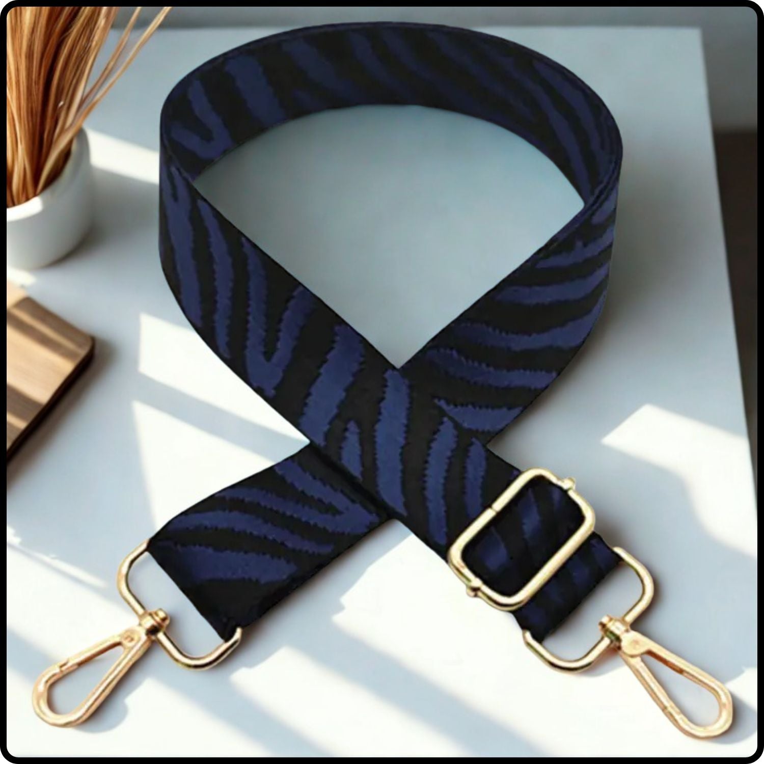 Canvas Bag Strap ZEBRA 3.8CM - GBS-ZENAVY