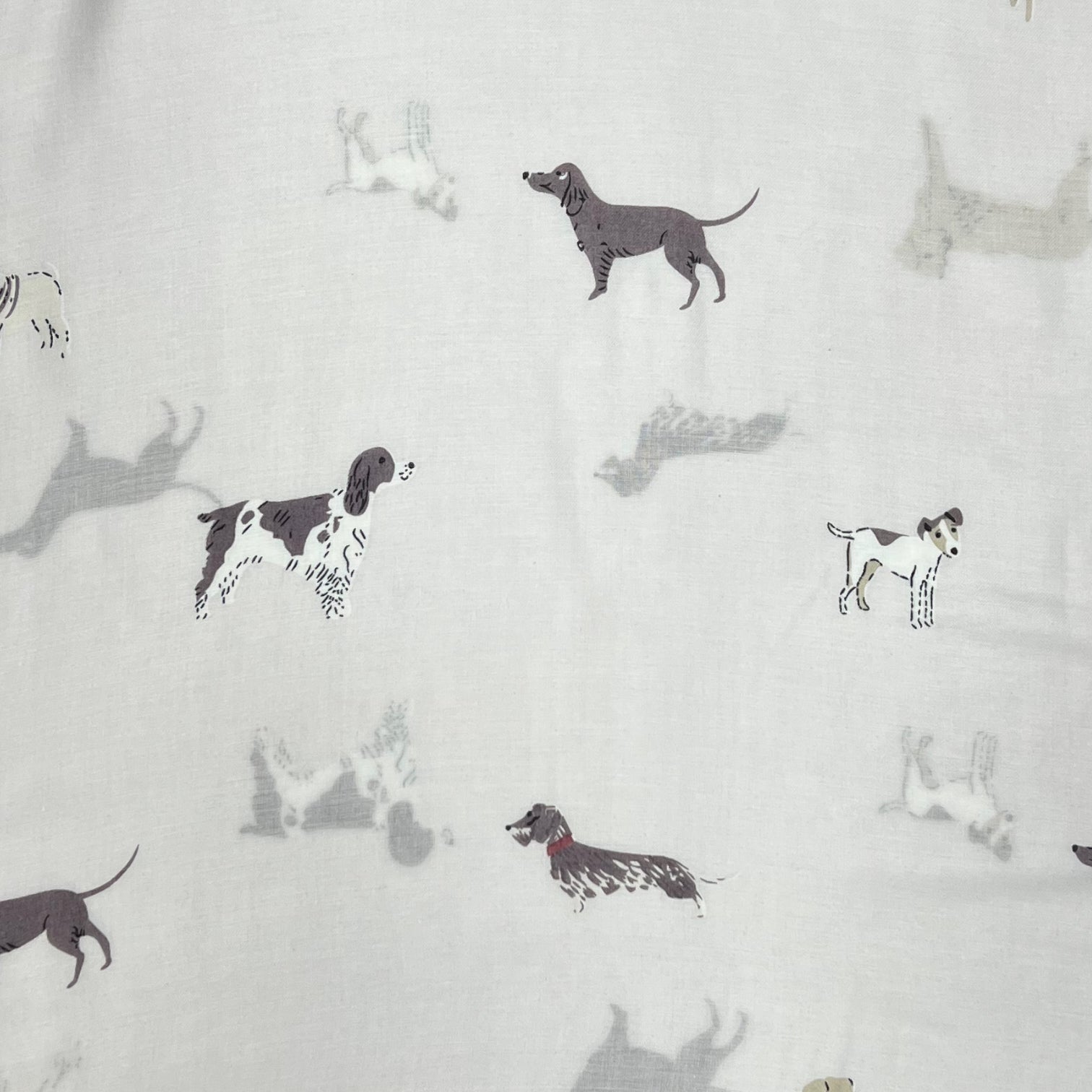 This Dog Print Scarf in White is the perfect way to show off your pup loving style. Crafted from soft and lightweight fabric, this scarf features a stylish dog print that will add a playful touch to any outfit. It's the perfect accessory for any dog lover!    L: 180cm x W: 90cm  100% Viscose 