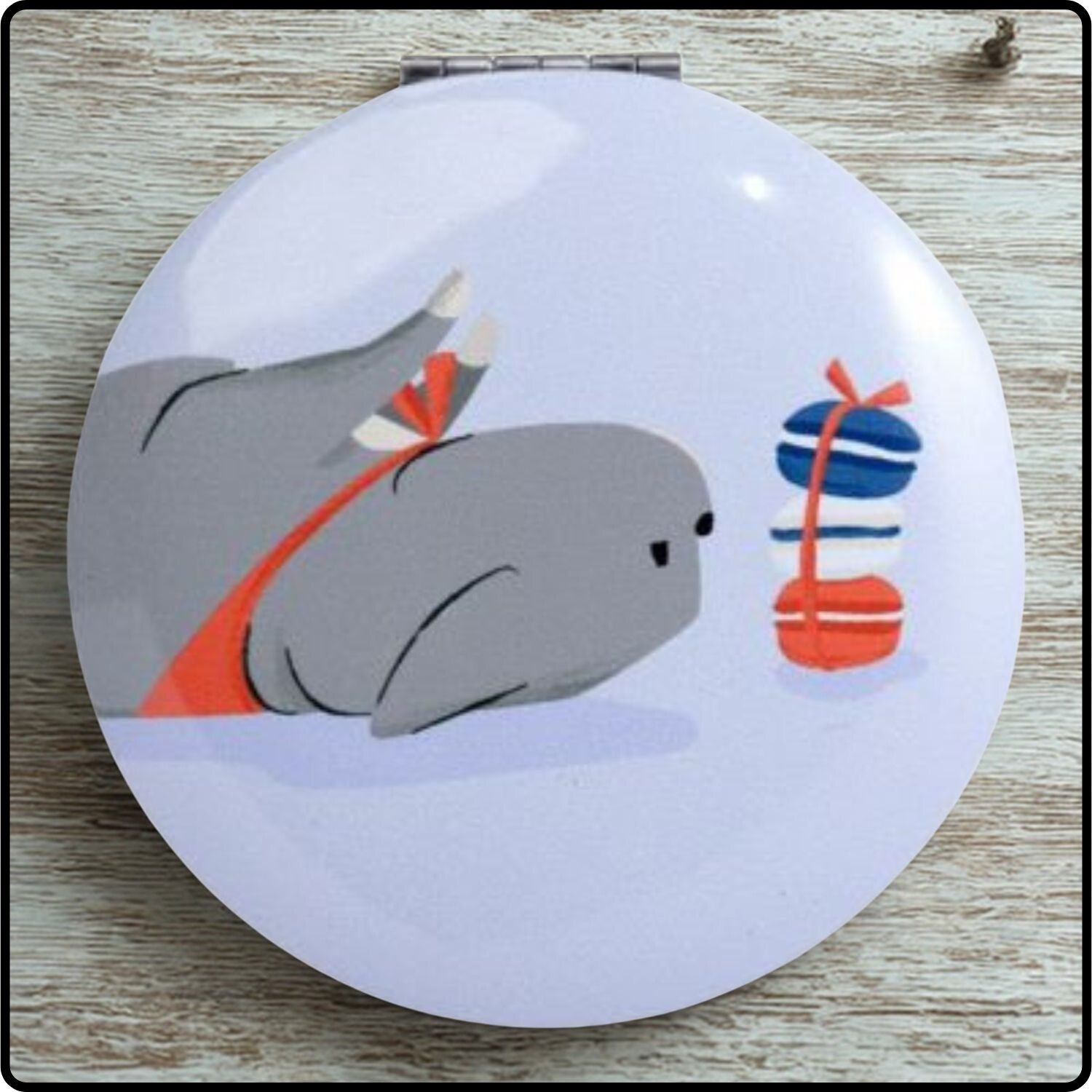 Bertrand Compact Mirror - MIRR66/LILAC