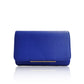 Experience the versatility and style of our Sara Mini Clutch Bag in Cobalt. Perfect for both formal and casual occasions, this compact bag still has enough room for all your essentials. The vibrant color will add a pop of excitement to any outfit. Upgrade your accessories game today!