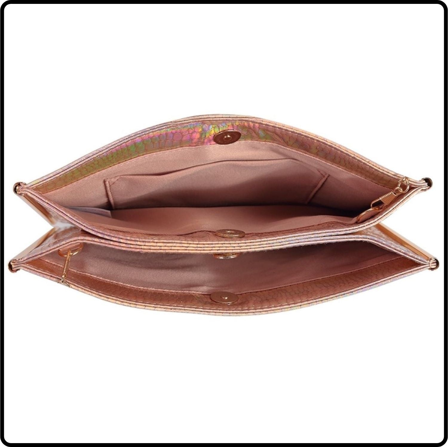 Anita Evening Bag/Black-Anita-Pink