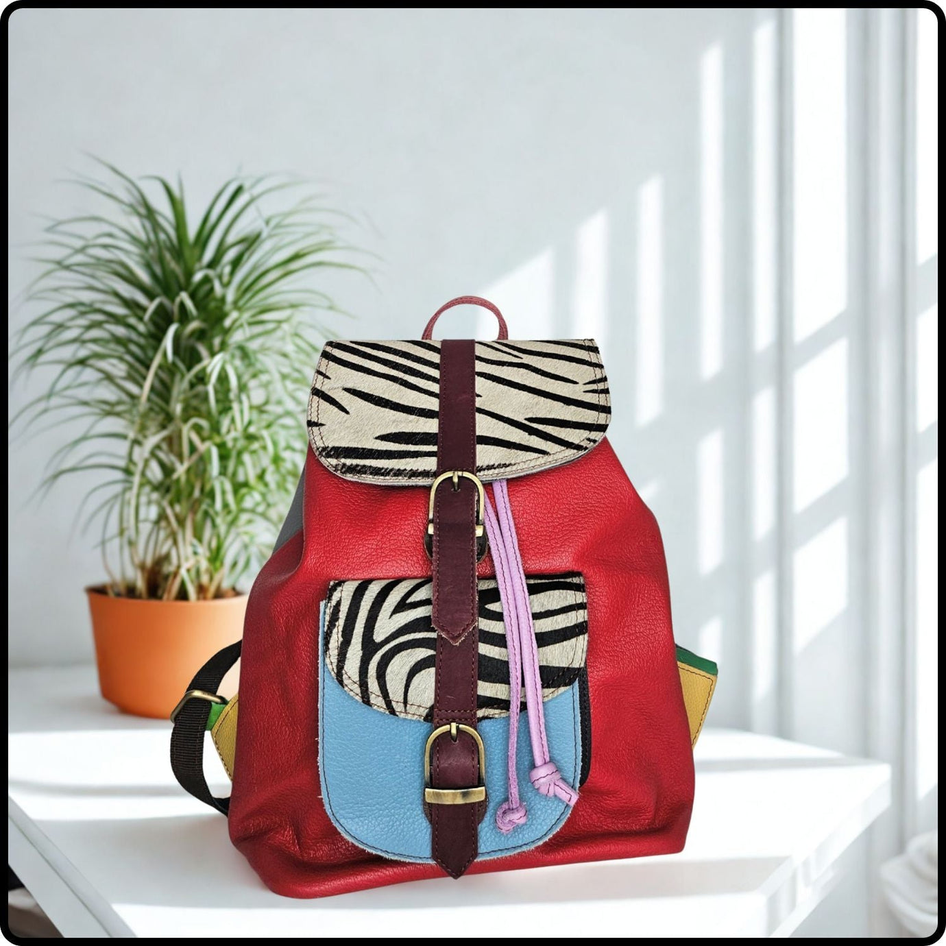 Recycled Leather  and Fair Trade Bags