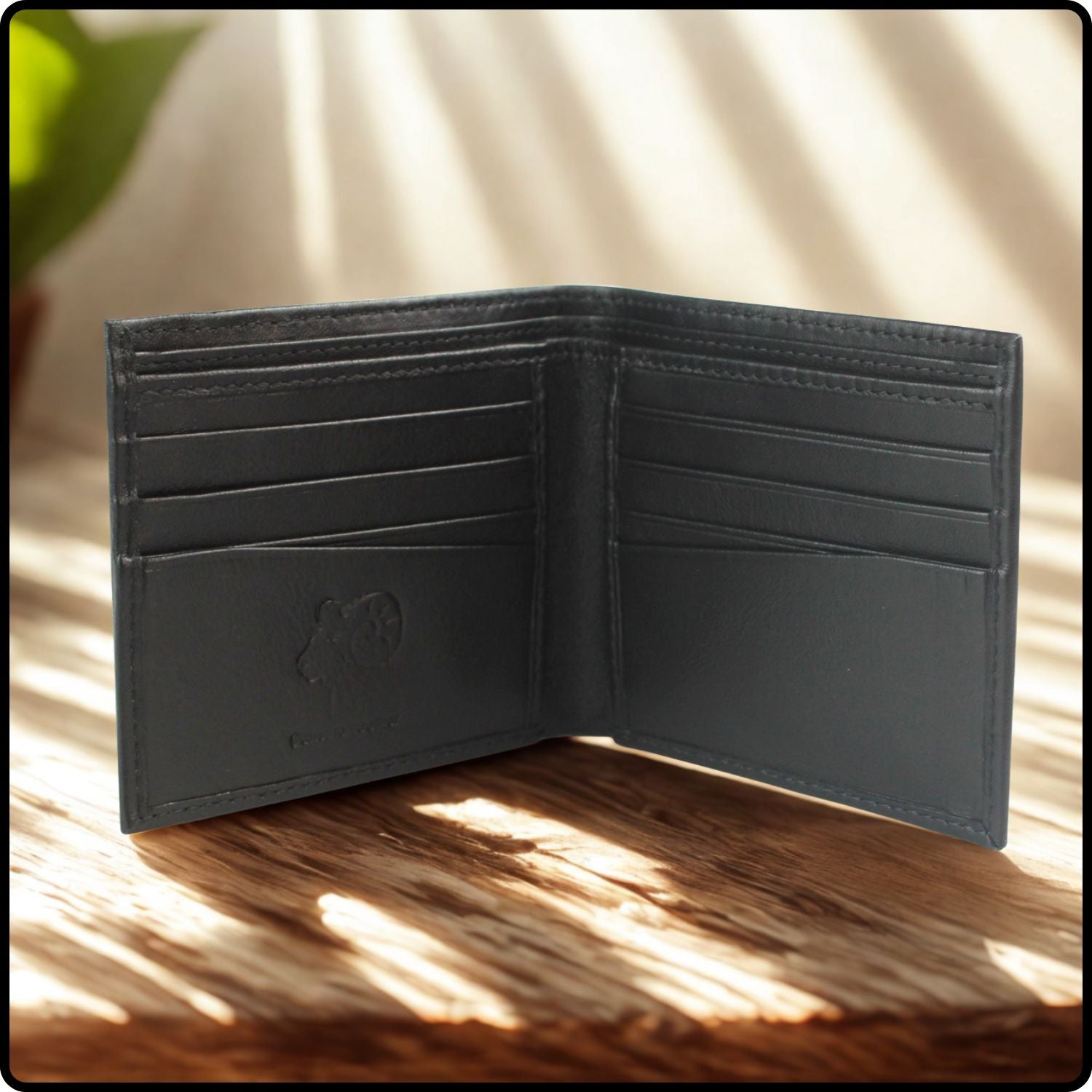 Carter Leather Bifold Wallet-CAR-BLACK