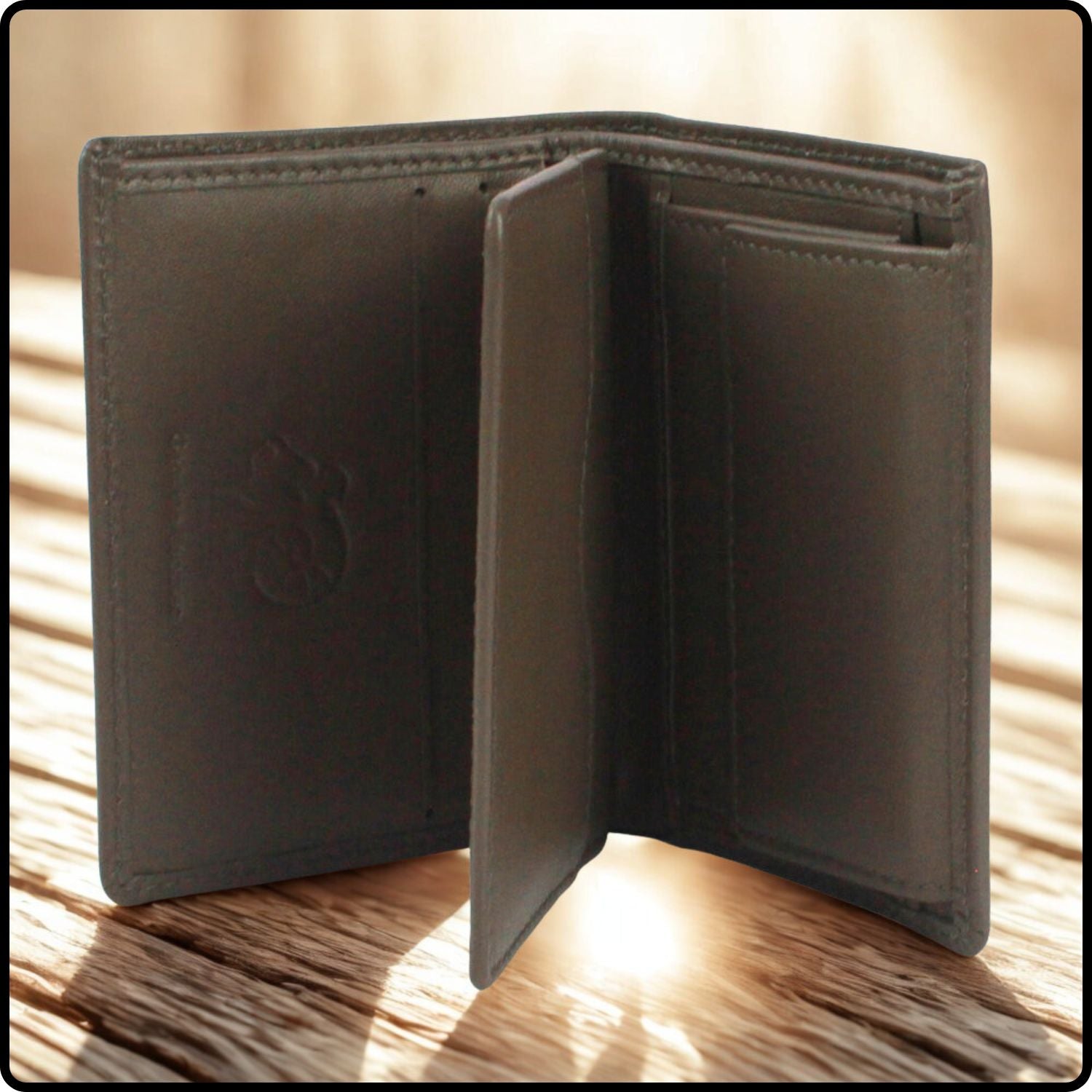 Dylan Leather Bifold Wallet-DYL-TAUPE