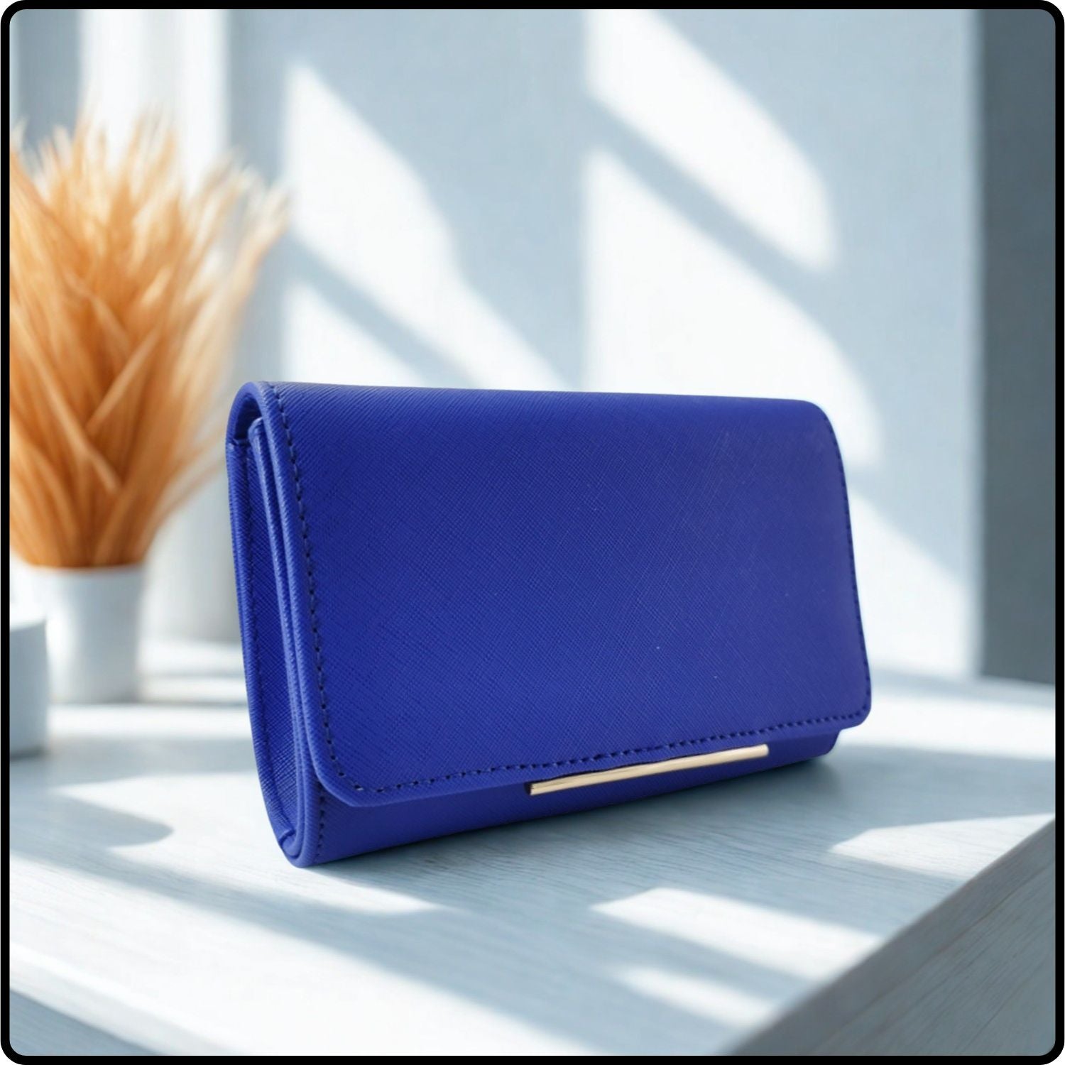 Sara Mini Clutch Bag/Cobalt-Sara-Cobalt