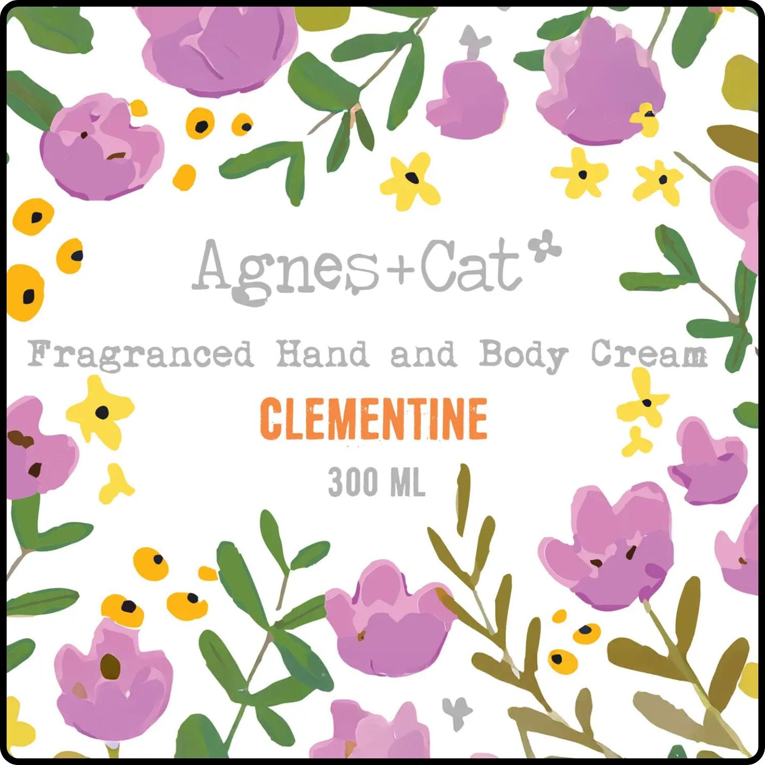 Hand & Body Cream 300ml -Clementine-AC-CLEM