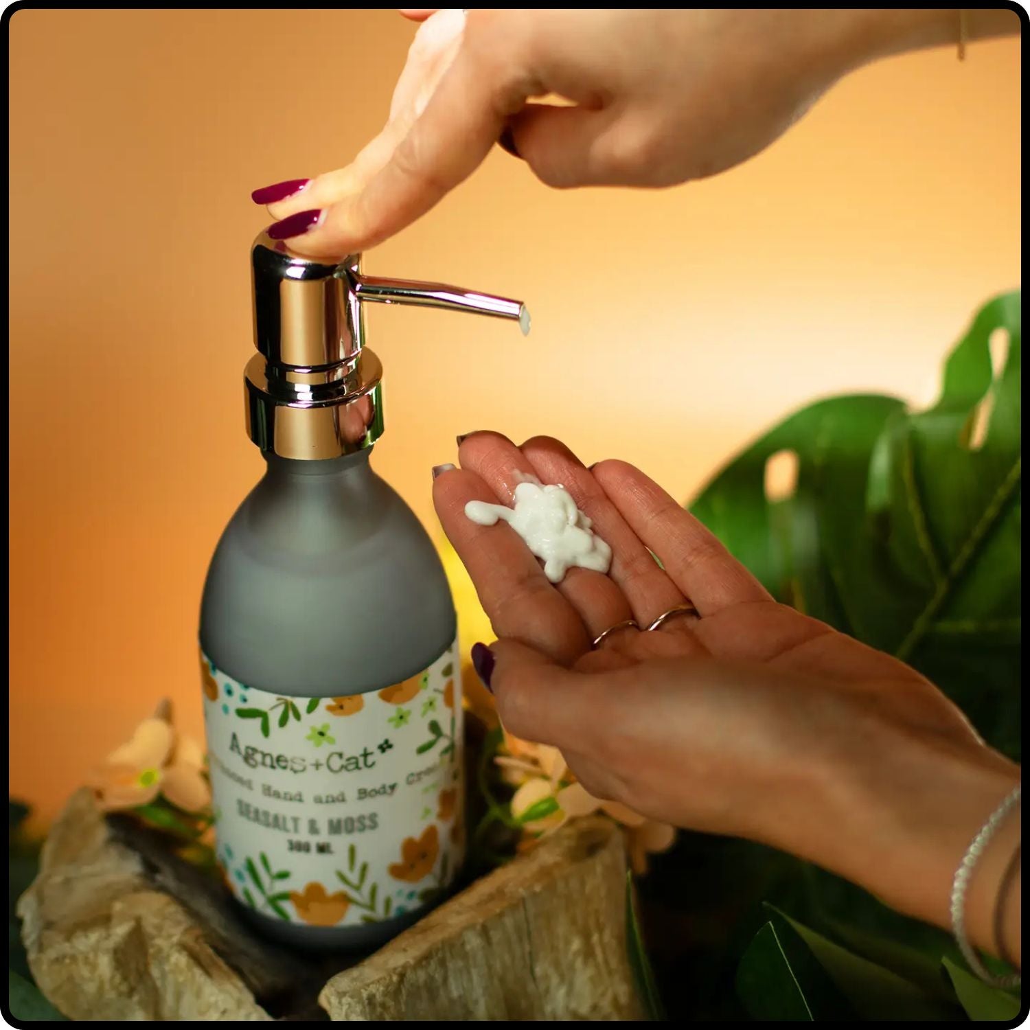 Hand & Body Cream 300ml -Sea Salt and Moss-AC-SEA