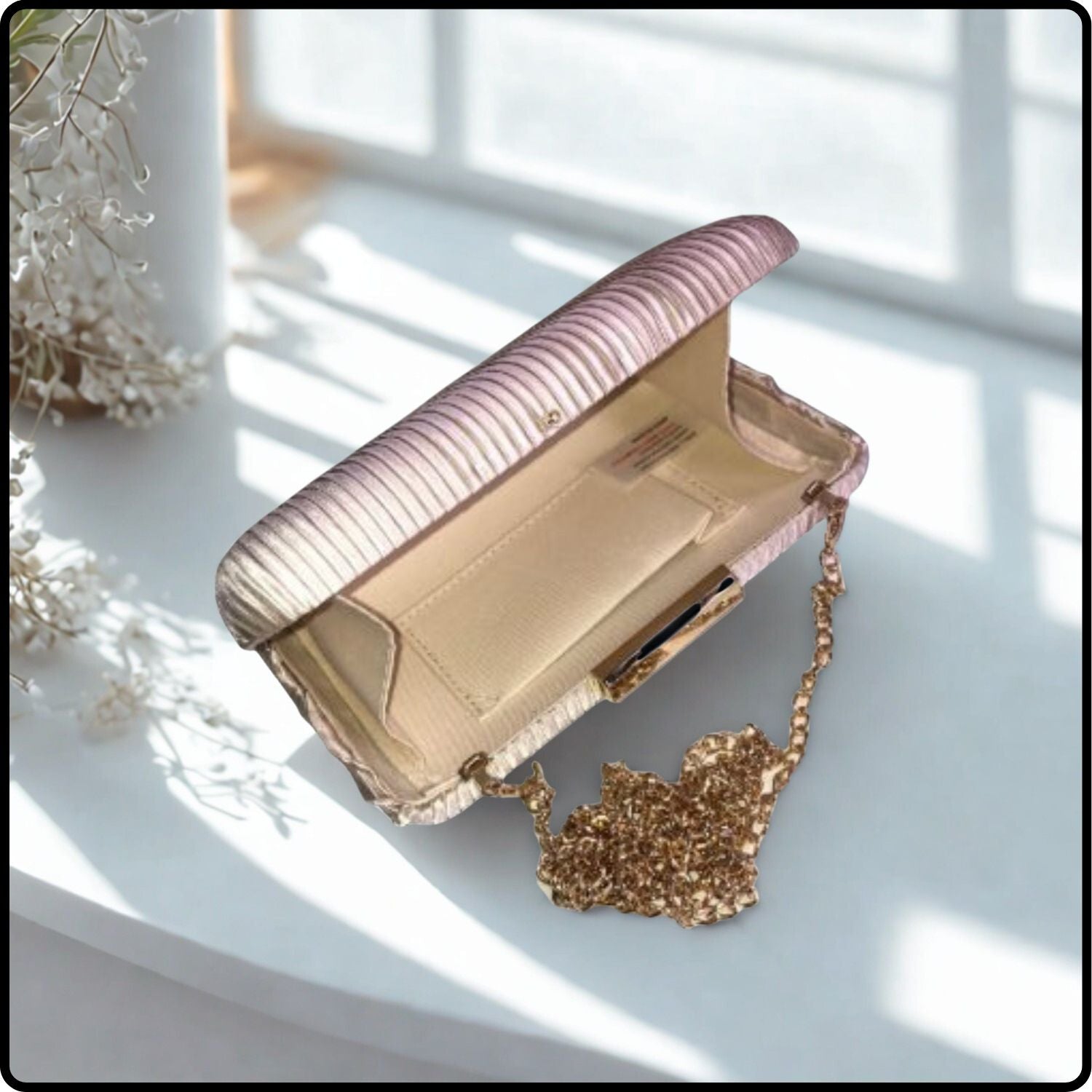 Chantelle Clutch Bag/Blush-Chantelle-Blush