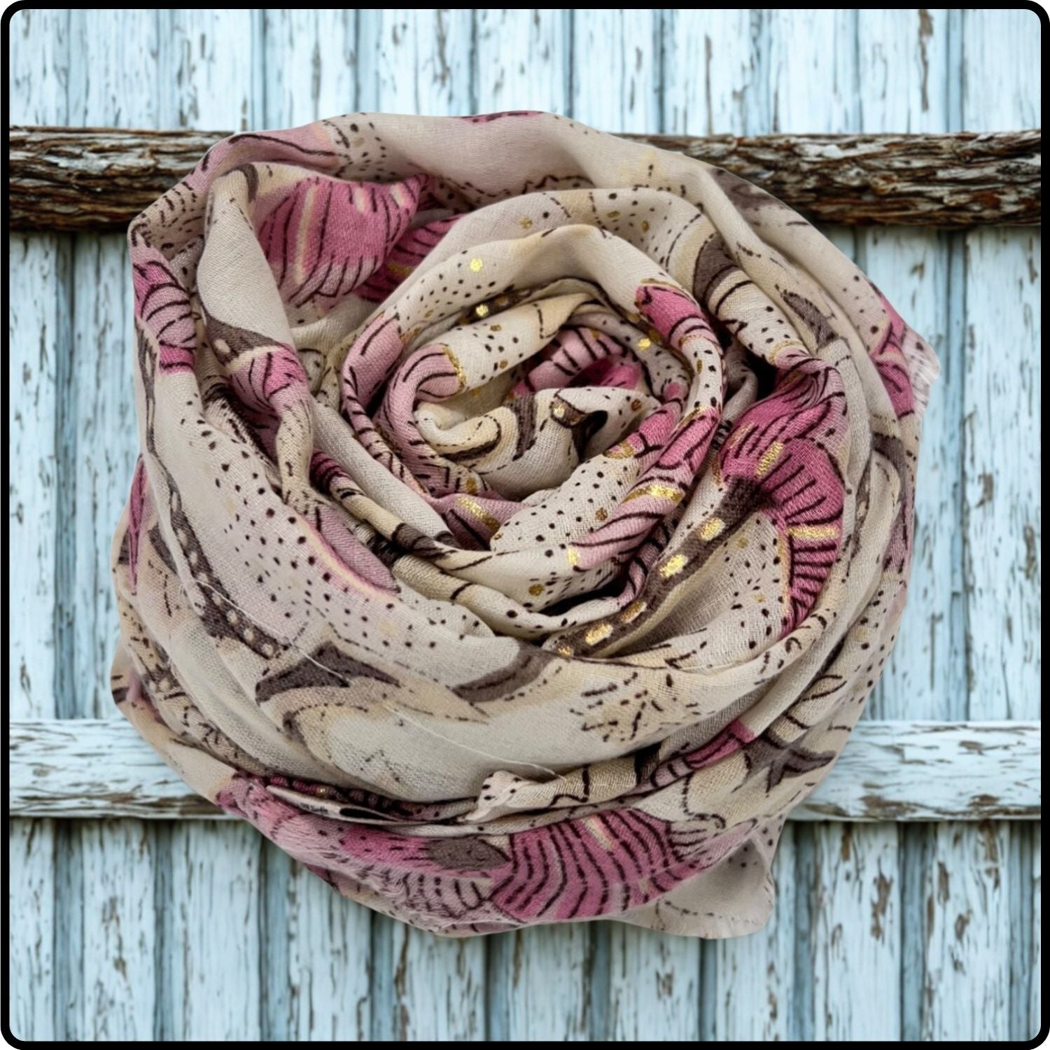 Summer poppy flowers in cream-SSPC