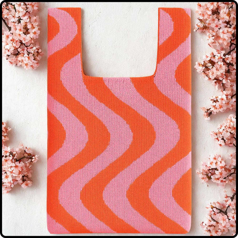 Knitted Bag-Sunset Swirl-SSW