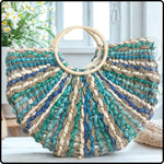 Vibrant Ombre Summer Bag-SO-GREEN