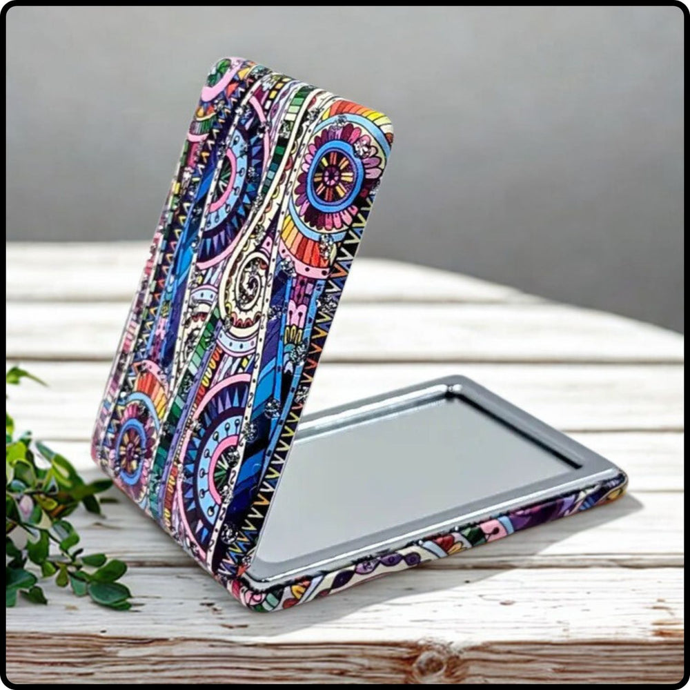 Kaleidoscope Waves Pattern Mirror - MIR78