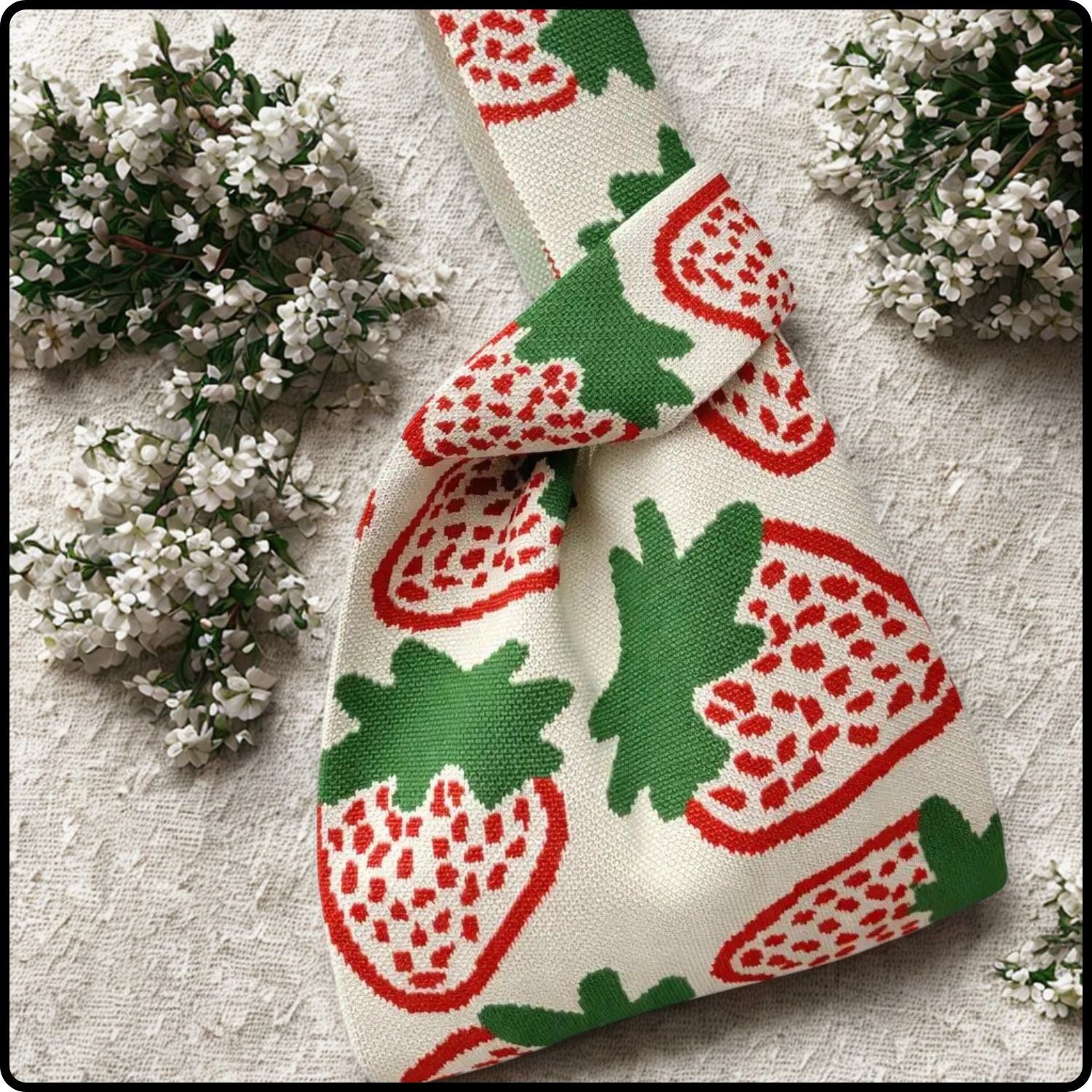 Knitted Bag-Sweet Berry-KFS