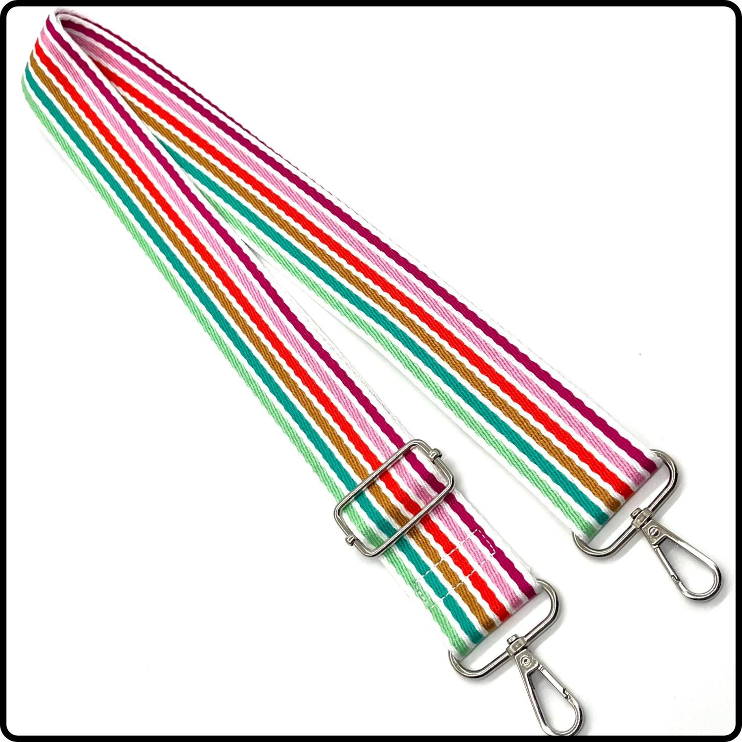 Handmade in Yorkshire Standard Length Silver Hardware Multi-HM119