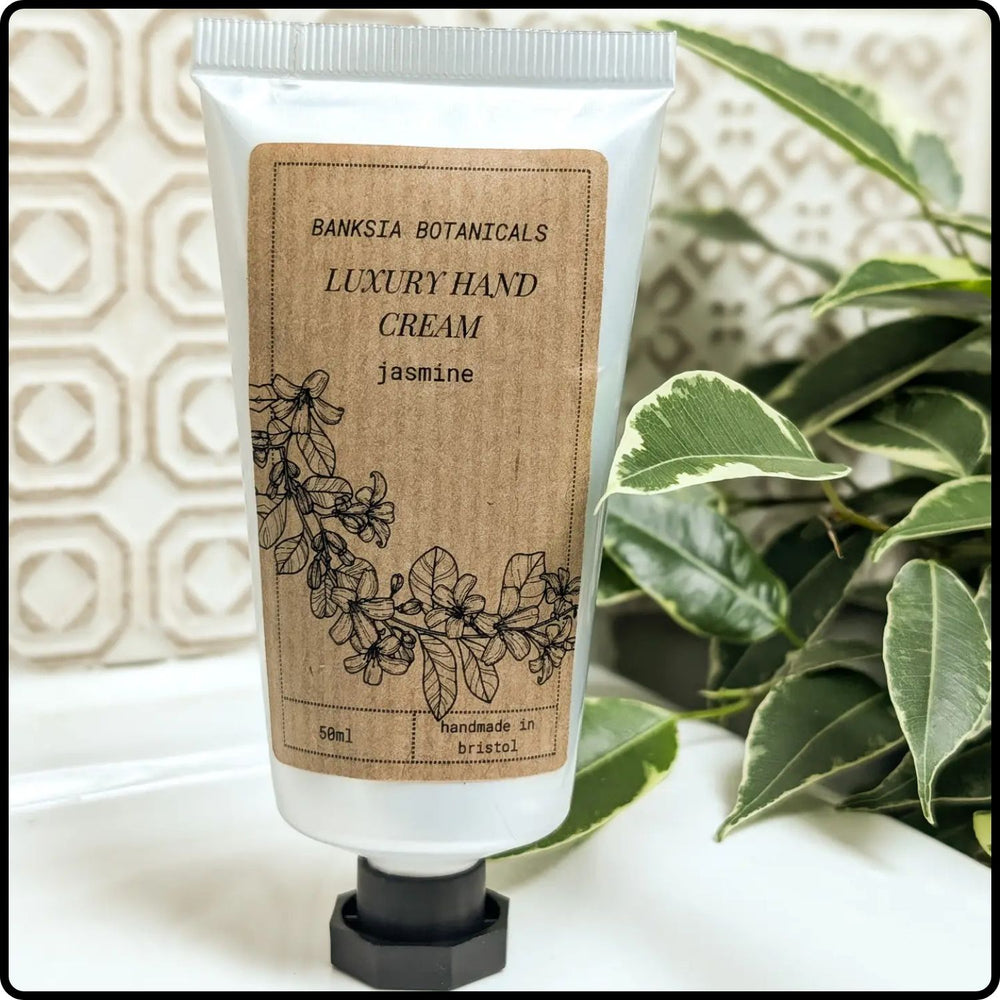 Oil Olive Enriched Jasmine Hand Cream-BB38