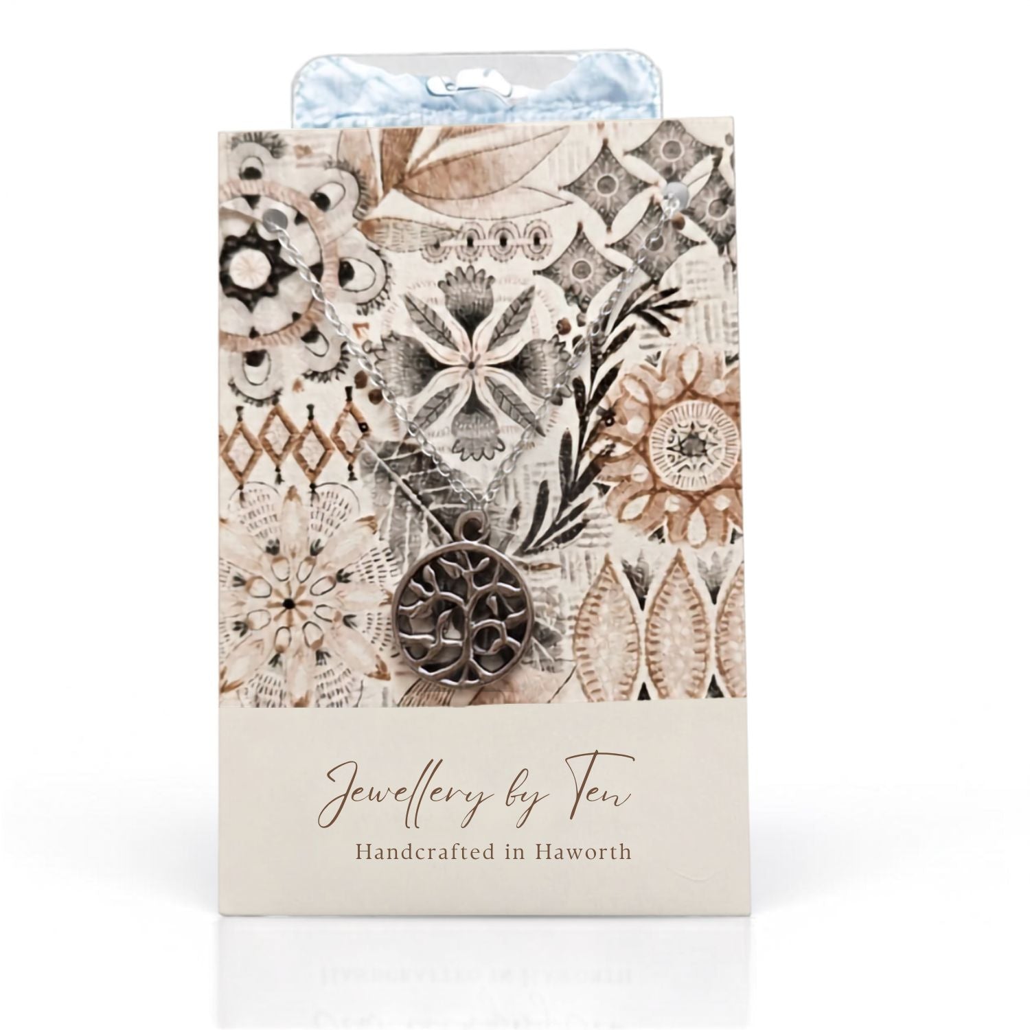 925 Silver Circle Tree Pendant -JEN14