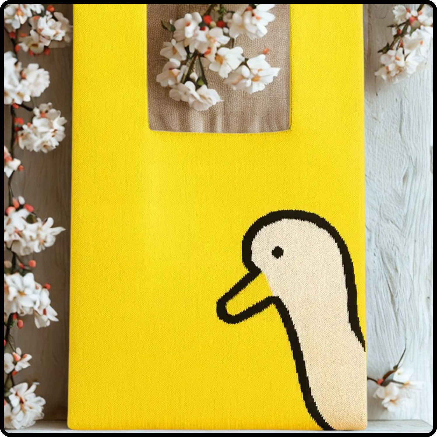 Knitted Bag-Peek a Duck-KDY
