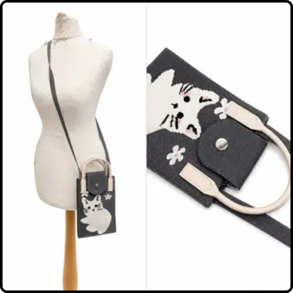 Knitted Phone Bag-Sweet Kitty-KSK