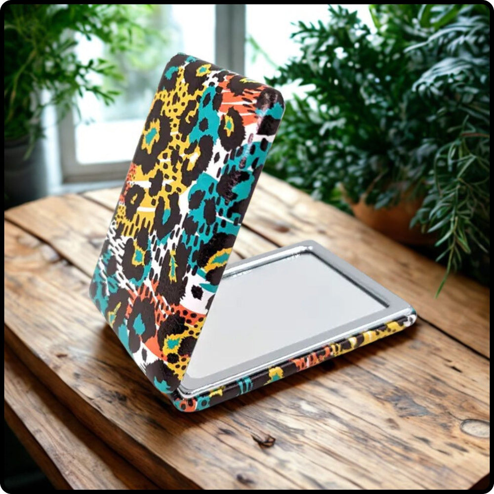 Multi Leopard Pattern Mirror - MIR29