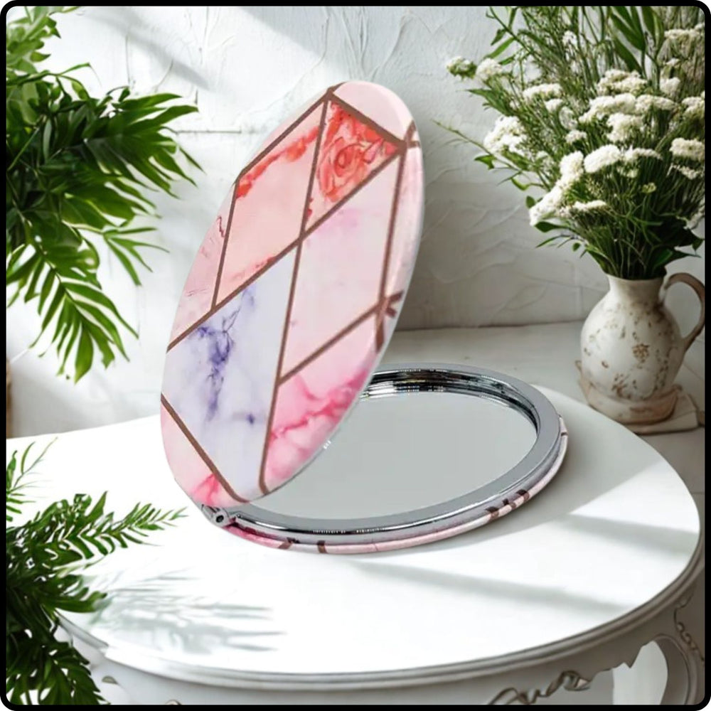 Pink Angles Mirror - MIR42