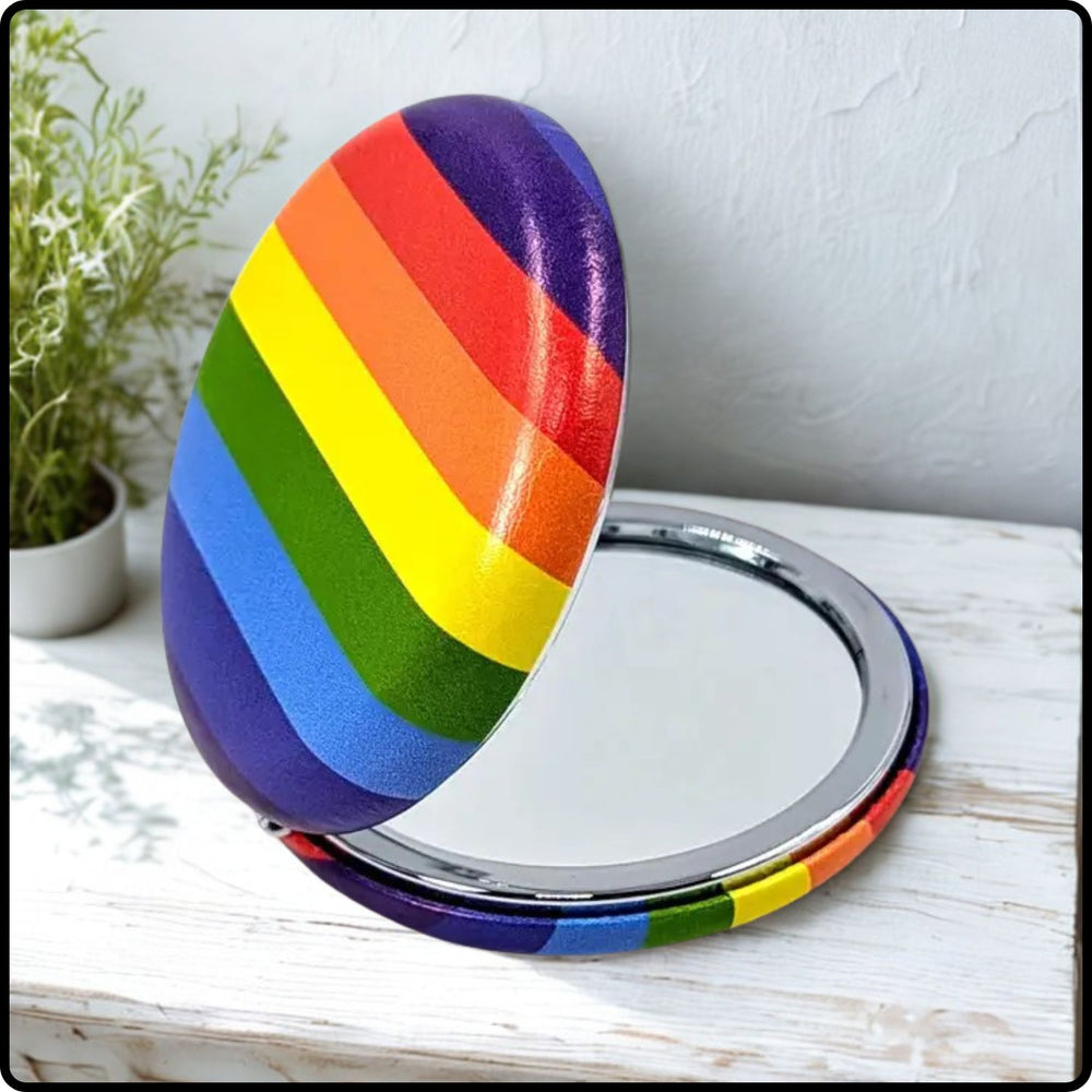 Rainbow Stripes Mirror - MIR68