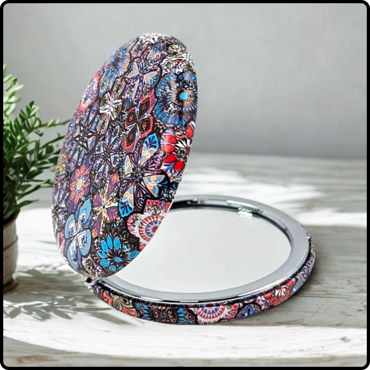 Colourful Motifs Mirror - MIR71