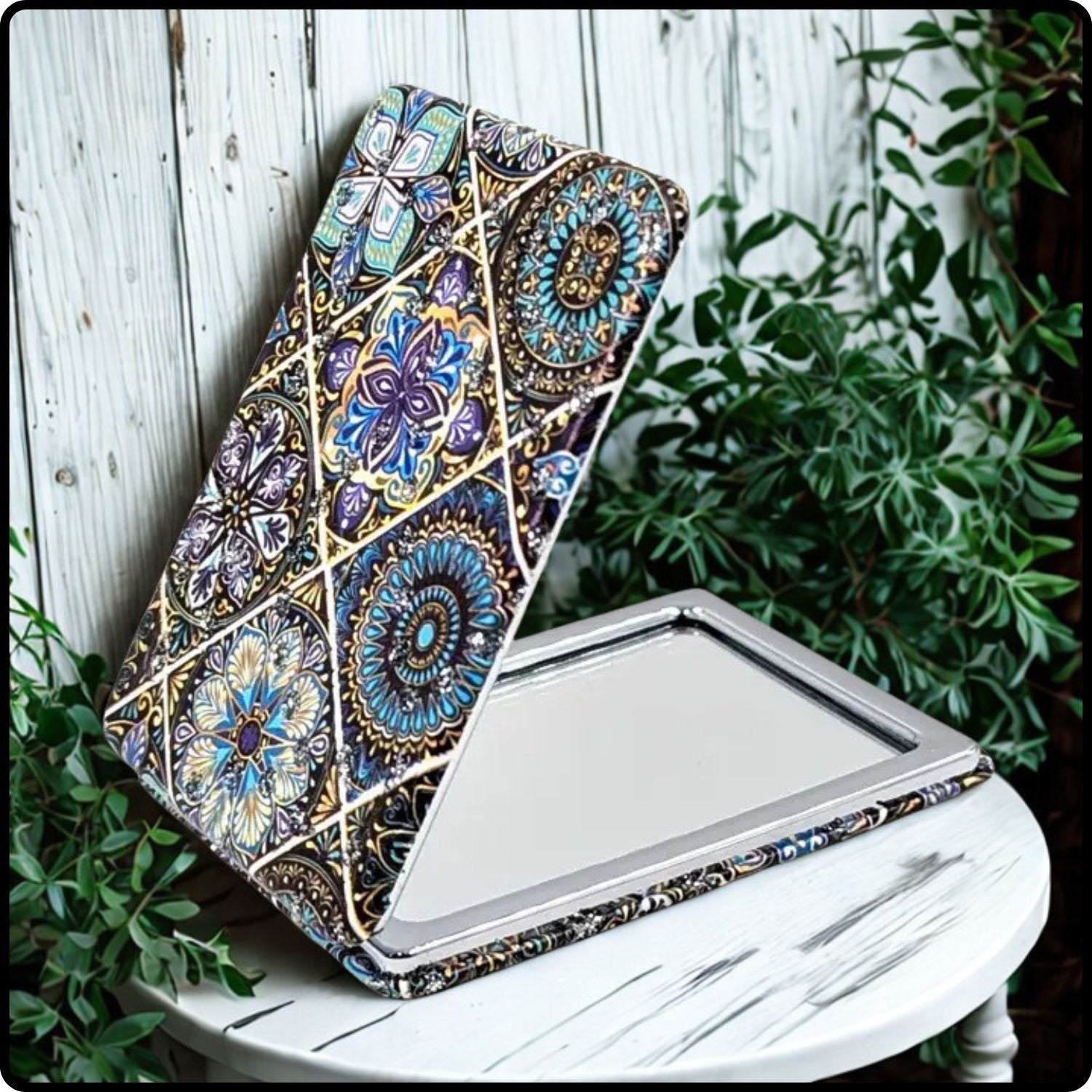 Crystal Inlay Mini Mandalas Mirror - MIR73