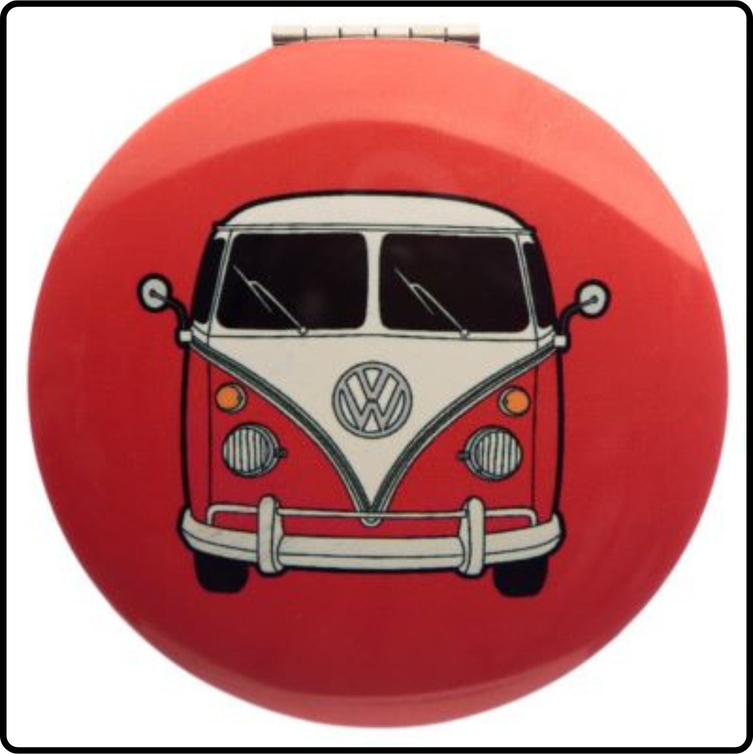 Volkswagen VW T1 Camper Bus Compact Mirror - MIRR50/RED