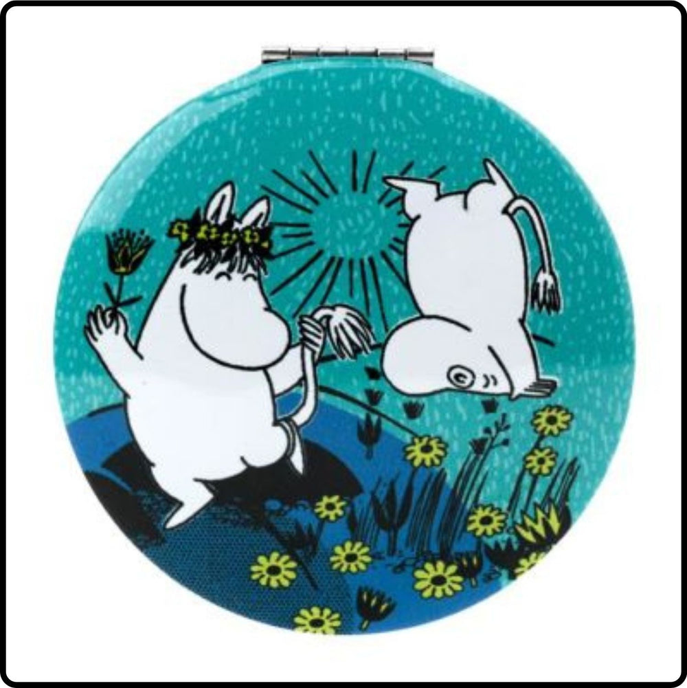 Moomin Compact Mirror - MIRR69/BLUE