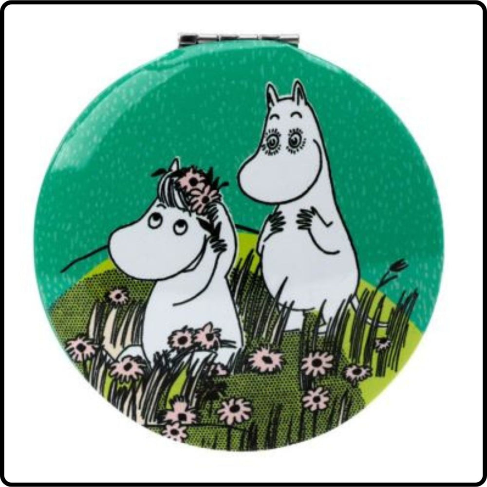 Moomin Compact Mirror - MIRR69/GREEN