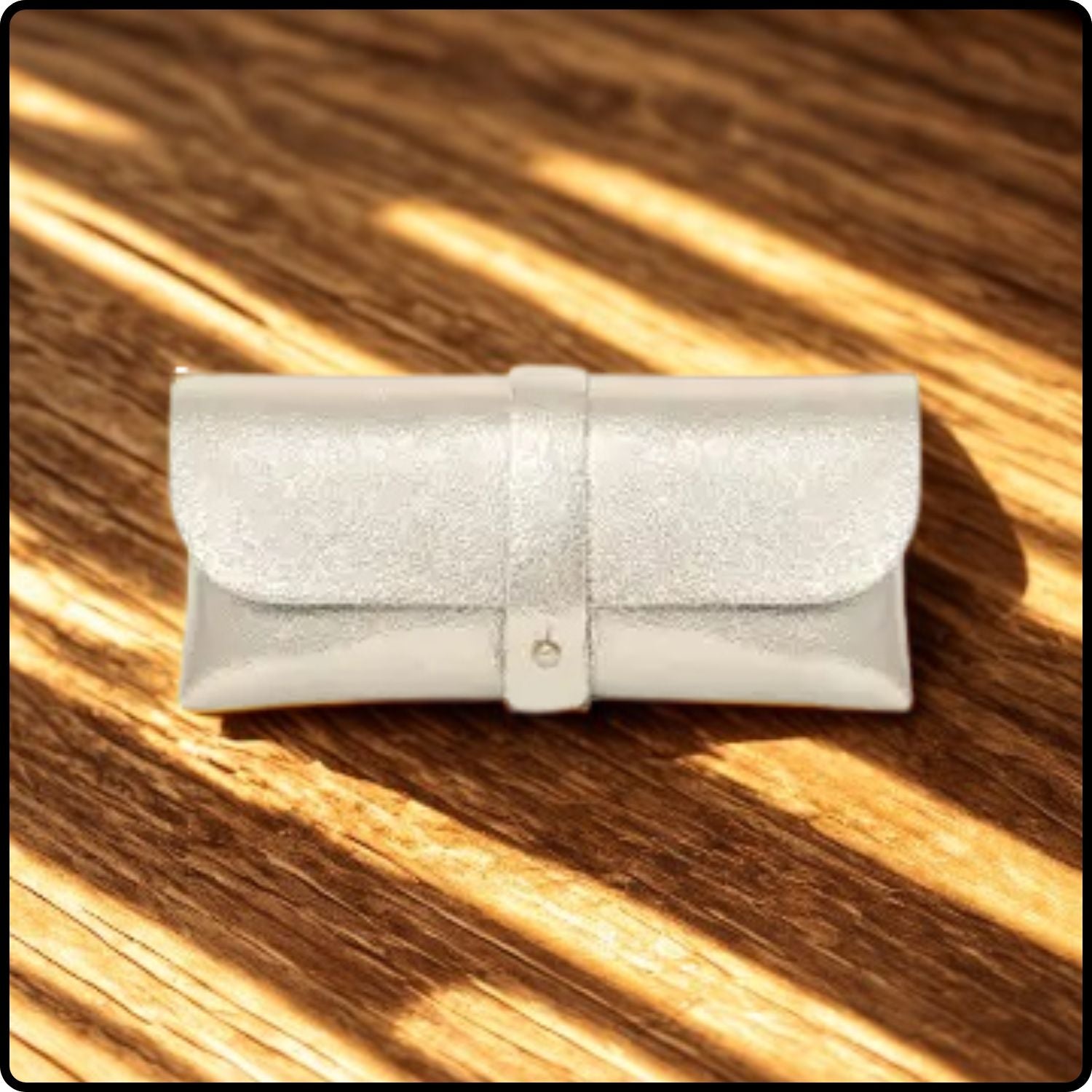 Italian Leather Glasses Pouch -PS554-GOLD
