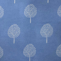 This beautiful, reversible scarf is crafted from a luxurious cashmere blend, featuring a striking denim hue and elegantly finished with tassels. The  tree of life print adds a sophisticated touch to this timeless piece, making it a perfect cozy addition to your look.     80% Viscose, 20% Cashmere  L: 180cm x W: 65cm 