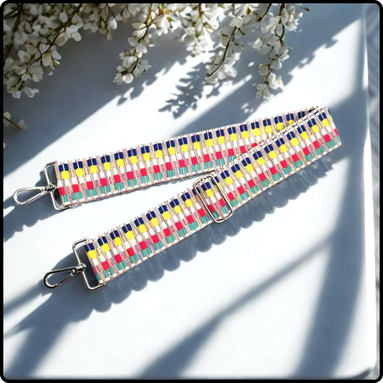 Canvas Bag Strap Multi Colour Turquoise 5CM-SBS-TURQUOISE