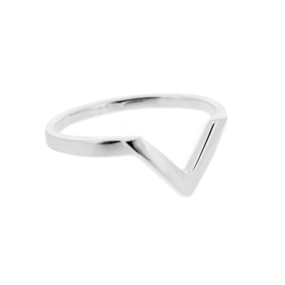 A simple yet very pretty wishbone ring, wear on its own or layer with other rings.  The decorative part of the ring measures width 2mm, height 7mm and depth 1mm. The band measures 1mm. All measurements are approximate and measured at widest/longest point.  Delivered gift boxed.