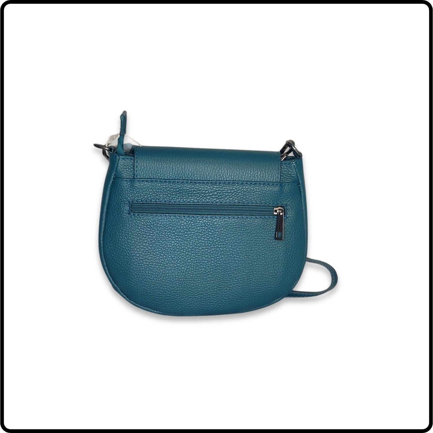 Soft Leather Shoulder Bag - PS249-DARK TEAL