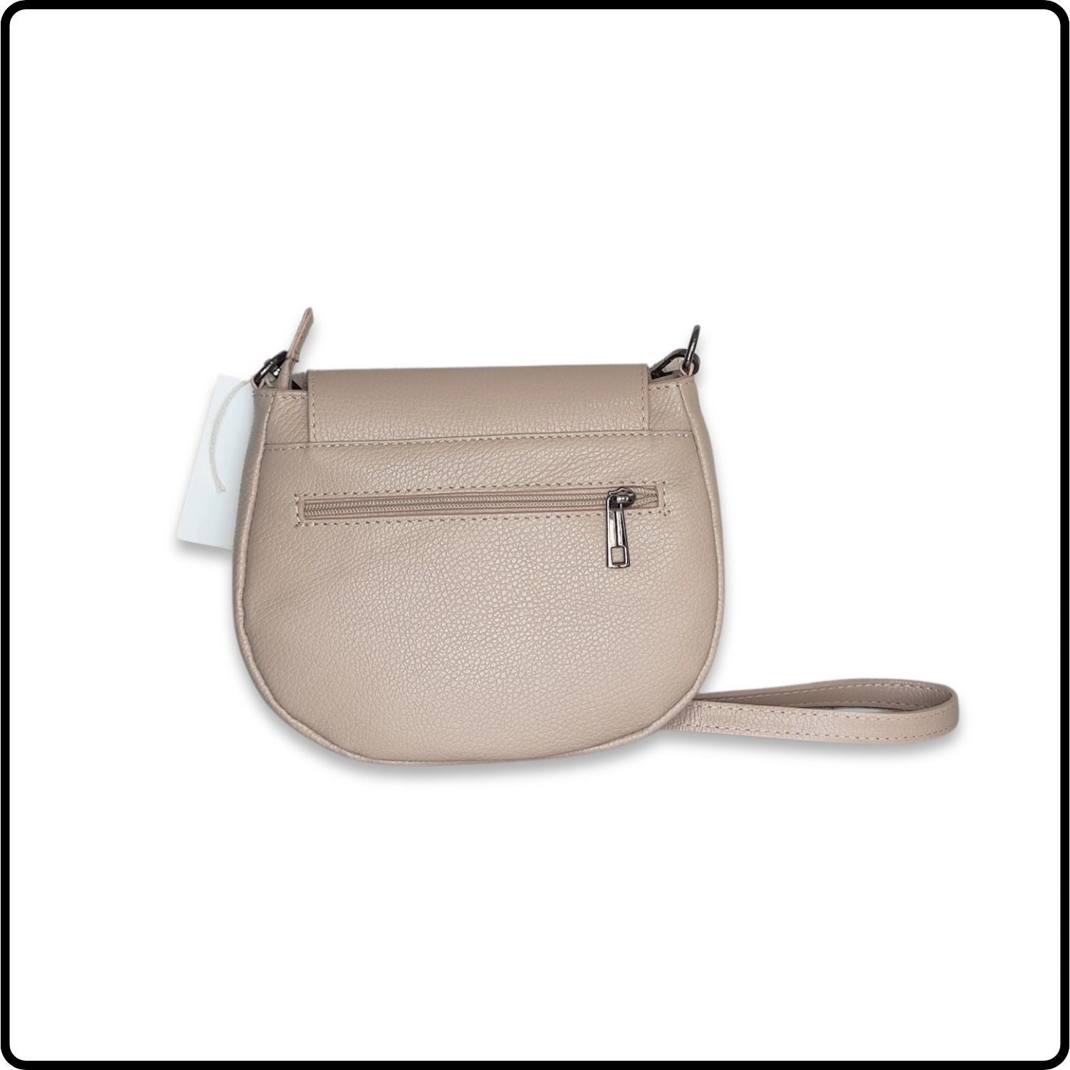 Soft Leather Shoulder Bag - PS249-SMOKE ROSE