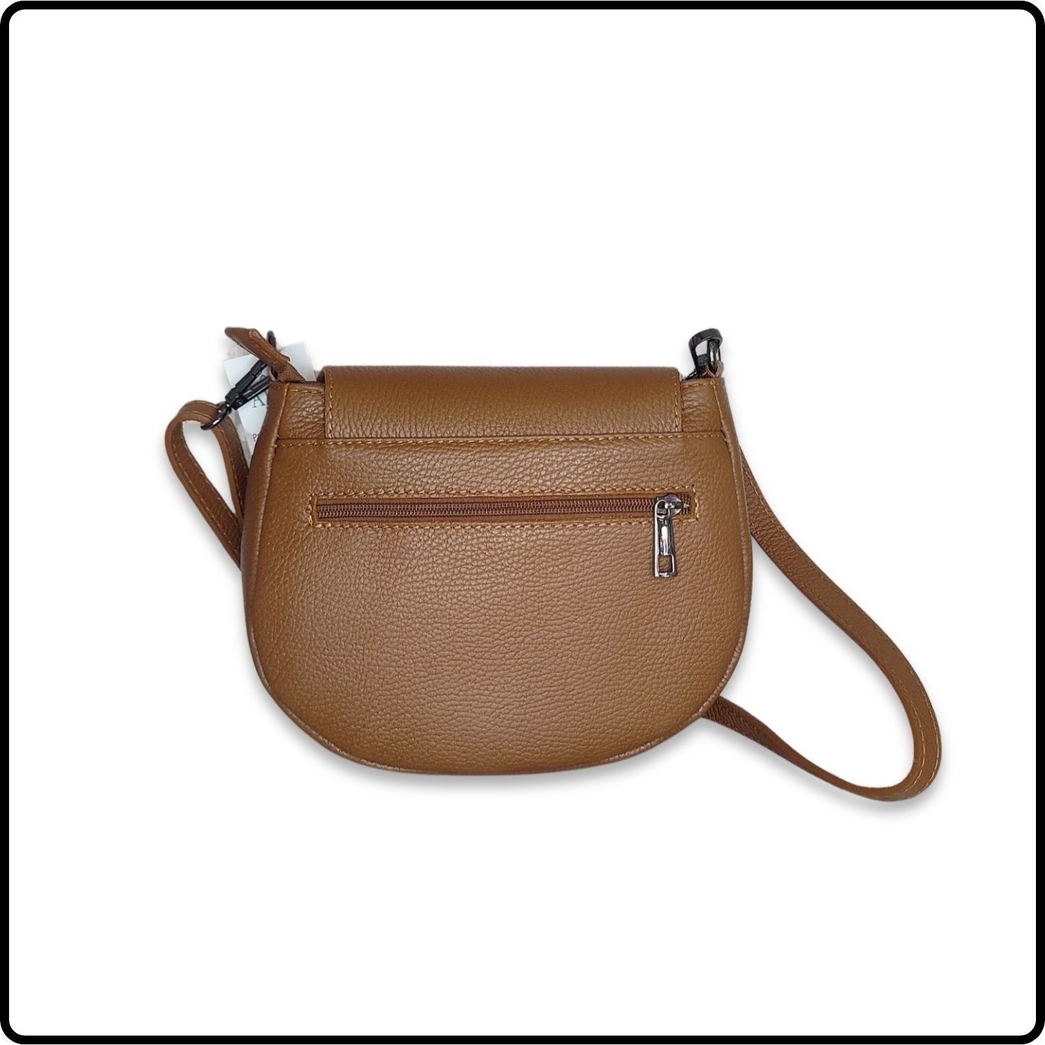 Soft Leather Shoulder Bag - PS249-TAN