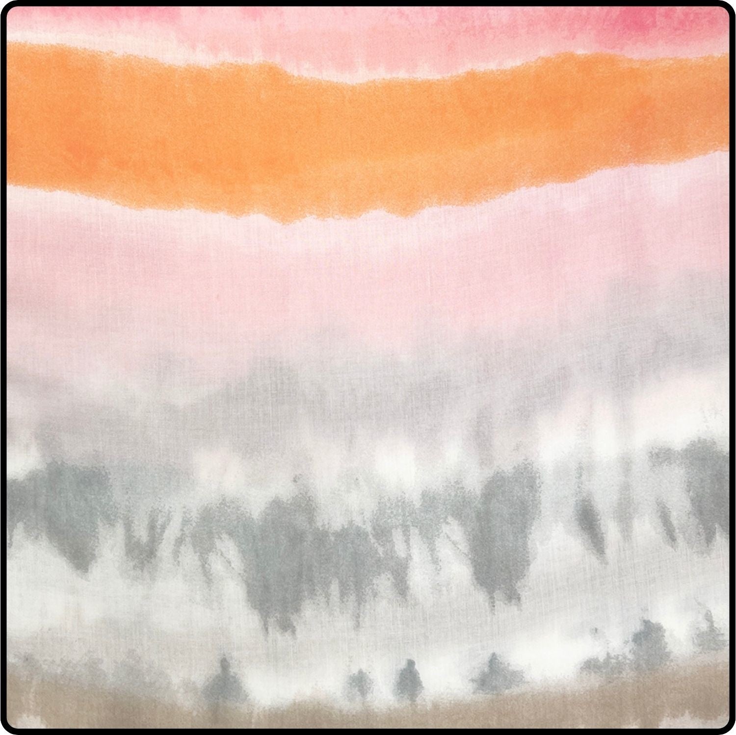 Tie dye printed scarf in pink-SCTDP