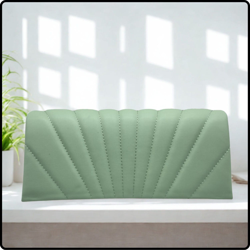 Emma Quilted Clutch/Evening Bag/Green-Emma-Green