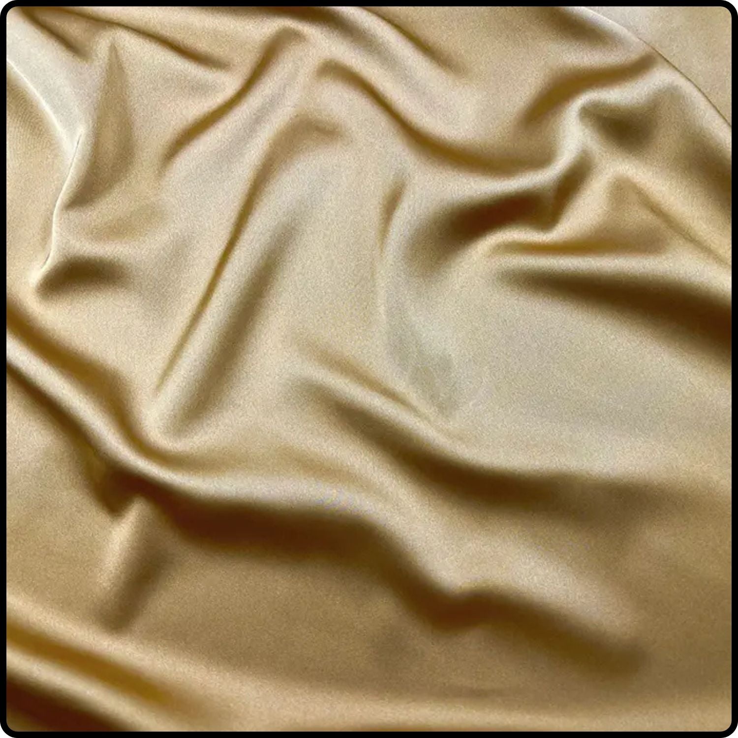 Satin Silky Scarf in Dark Gold-SA/Dark Gold