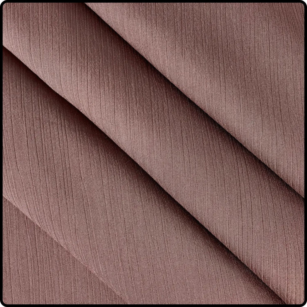 Ribbed Satin Scarf in Ash Rose-RS/Ash Rose
