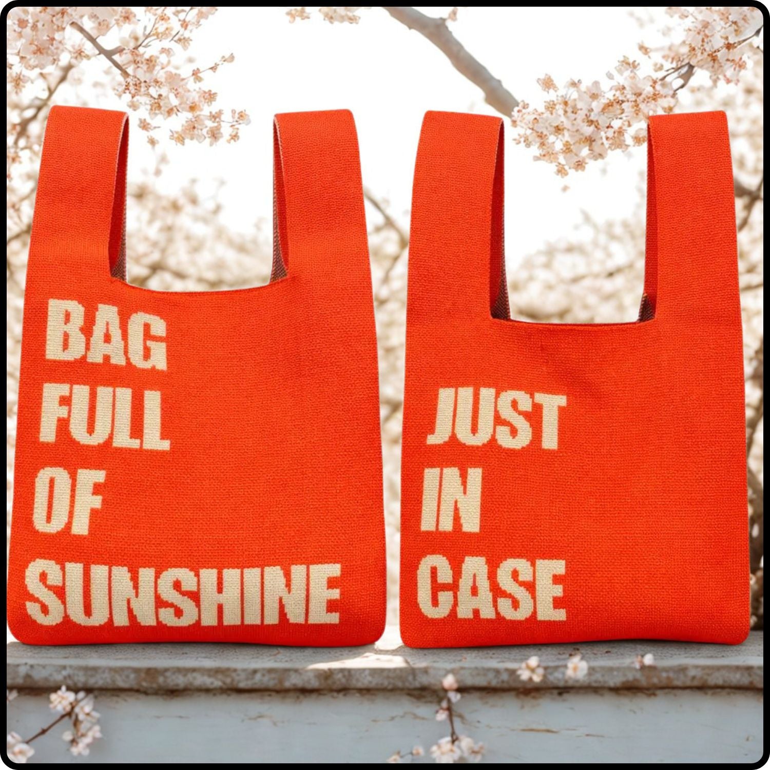 Knitted Bag-Bag Full Of Sunshine-KFS