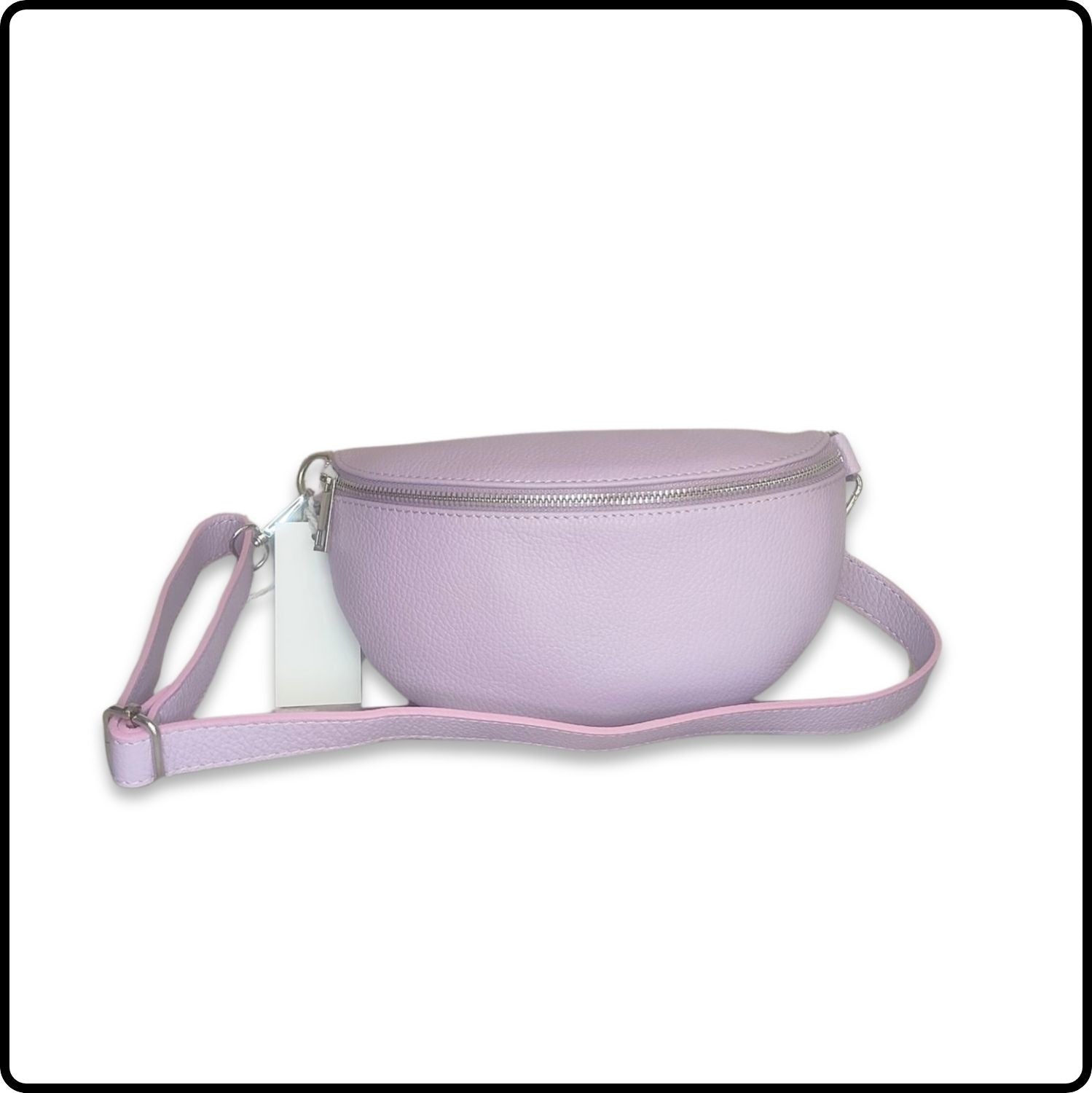 Leather Sling Bag/Bum Bag - VP105-LILAC